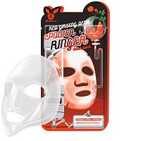 Маска экстрактом женьшеня Elizavecca Deep Power Ringer Mask Pack RED GINSENG
