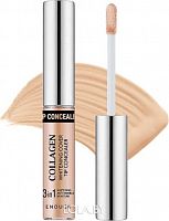 Консилер 02 Enough Collagen Whitening Cover Tip Concealer 3 in 1 