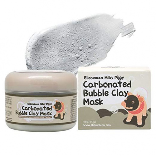 Пузырьковая глиняная маска Elizavecca Carbonated Bubble Clay Mask