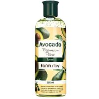 Антивозрастной тонер с экстрактом авокадо Farm Stay